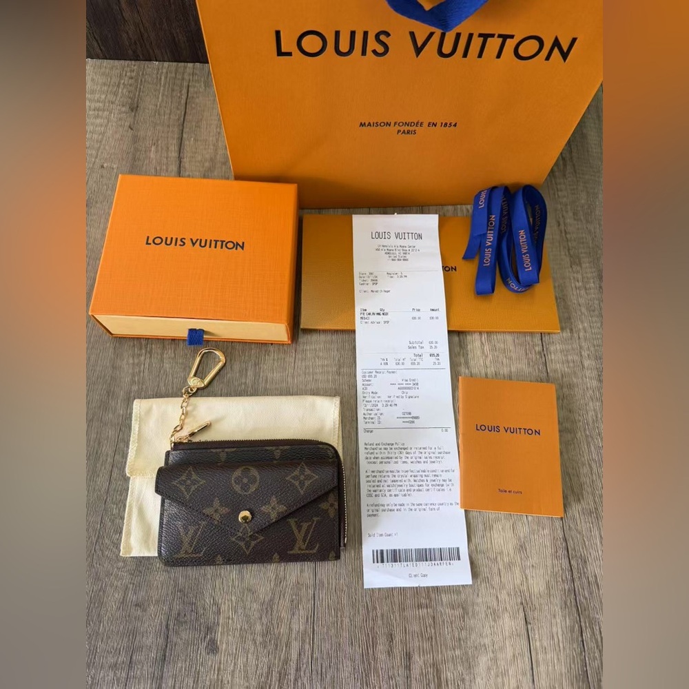 Louis Vuitton Card Holder Recto Verso